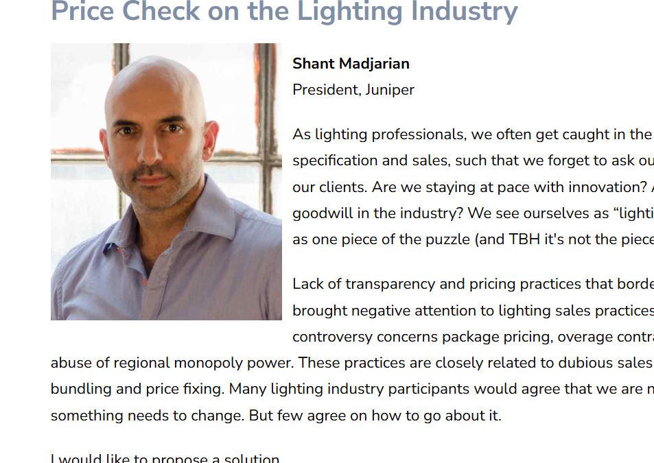 Juniper President Featured in IESNYC’s “The Fabric of Our Society”