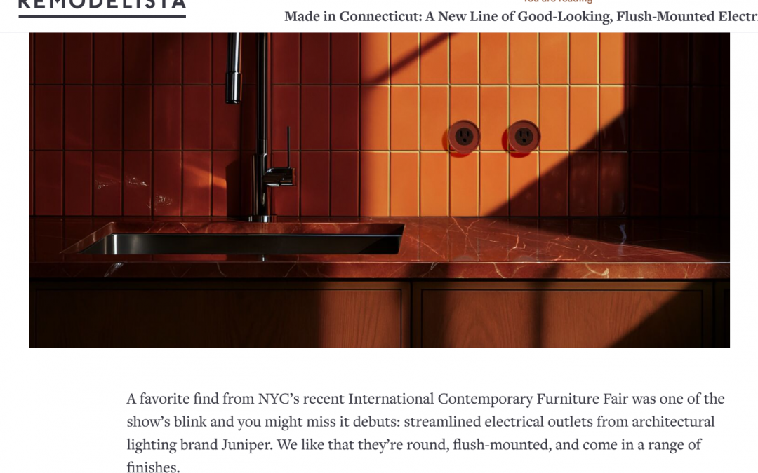 Remodelista Features Juniper’s Ground Control System
