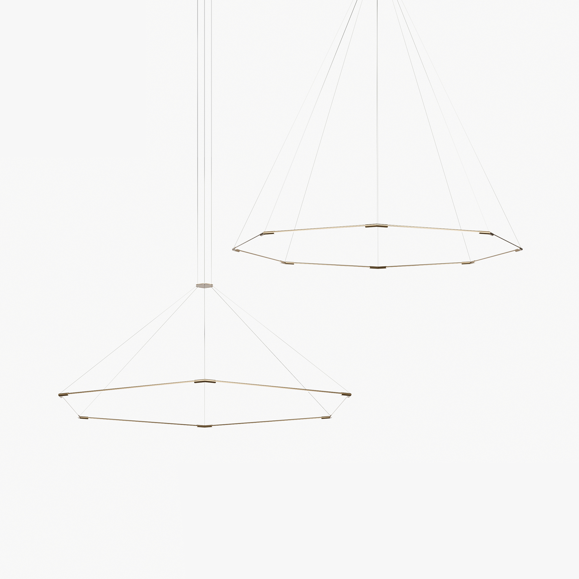 THIN Primaries Suspensions — Hexagon / Octagon (Center Mount)