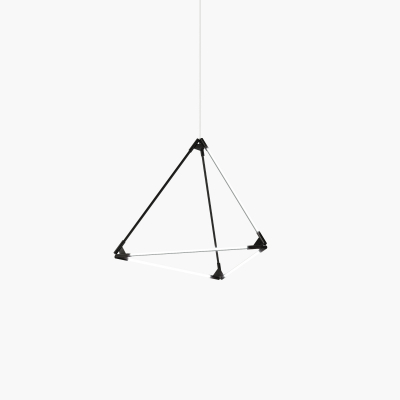 THIN Solids Suspensions — Tetrahedron, Cube (Center Mount)