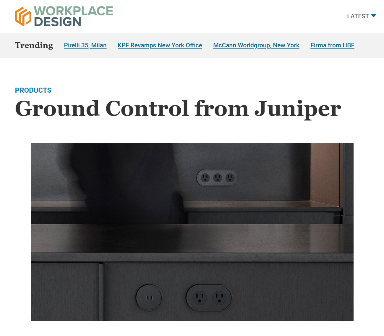 Ground Control Featured by Workplace Design